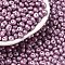 6/0 Glass Seed Beads, Opaque Colours Luster, Teardrop, Thistle, 4~5x4~4.5x3~4mm, Hole: 0.8~0.9mm, about 125pcs/10g