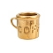 304 Stainless Steel Pendants, Coffee Cup Charms, Golden, 12.5x16.5x13.5mm, Hole: 2.2x4.3mm