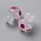 Luminous Resin Display Decoration, Glow in the Dark Ornaments, Mushroom, Purple, 17x14mm