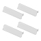 4Pcs 304 Stainless Steel Jewerly Tool, Italian Charm Bracelet Opening Tool, Stainless Steel Color, 4.5x1.4x0.4cm