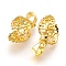 Brass Ice Pick Pinch Bails, Golden, 18.5mm, Hole: 5x4mm