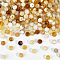 2 Strands Natural Yellow Opal Beads Strands, Faceted, Round, 4mm, Hole: 0.8mm, about 93~95pcs/strand, 15.35 inch(39cm)