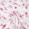 Butterfly Pattern Polyester with PET Embroidery Lace Fabric, for Kids Party Dress Decoration, Garment Making, White, 170x0.04cm