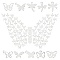 200Pcs 10 Styles 201 Stainless Steel Charms, Laser Cut, Stainless Steel Color, 20pcs/style