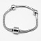 Tarnish Resistant 304 Stainless Steel European Style Bracelets for Jewelry Making, Stainless Steel Color, 180x3mm