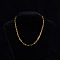 4MM Unisex 304 Stainless Steel Paperclip Chains Necklaces