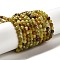 Natural Serpentine Beads Strands, Round, 4mm, Hole: 1mm, about 96~99pcs/strand, 15.8 inch
