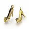 Tibetan Style Alloy Stilettos Pendants, High-heeled Shoes, Antique Golden, 14.5x12x4mm, Hole: 2mm