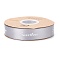 Polyester Grosgrain Ribbons, with Word Sweet Love, for Gifts Wrapping Party, Light Grey, 1 inch(25mm), 45m/Roll