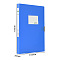 PVC A4 Storage Archives Cases, Plastic File Boxes, Rectangle, Blue, 315x235x20mm
