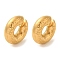 304 Stainless Steel Ear Cuff Findings, Round, Golden, 29.5x30x10mm