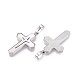 Подвески из латуни и ракушек KK-N254-209P-2