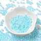 Стеклянные бусины с имитацией нефрита SEED-Z001-A-A06-2