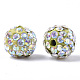 Pave disco бусины RB-T017-04-05-2