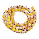 Круглые Millefiori стеклянные бусины нити LK-P001-38-2