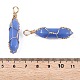 Подвески lampwork GLAA-T023-07E-4
