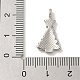 Подвески из нержавеющей стали 304 с защитой от потускнения STAS-Q334-28P-3