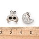 Серьги-гвоздики из нержавеющей стали 304 EJEW-F361-02P-3