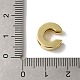 Латунные микро проложить кубического циркония бусы KK-H487-25G-03-3