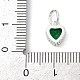 Латунные микро проложить кубического циркония подвески KK-H204-01S-06-3