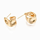 Серьги-кольца из латуни X-KK-S356-149G-NF-3
