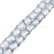 Ab цветные прозрачные стеклянные бусины пряди EGLA-P051-06A-A03