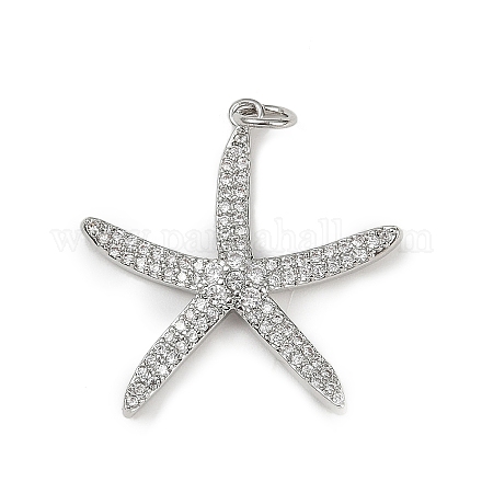 Латунные микро проложить кубического циркония подвески KK-R230-02P-1