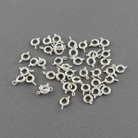 Латунная застежка пружинного кольца KK-R004-1