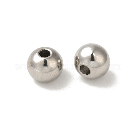Бусины из нержавеющей стали марки 304 STAS-N009-10-1