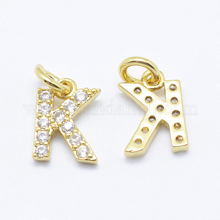 Латунь микро проложит класс Aaa кубического циркония подвески X-ZIRC-P067-11G-K-NR-1