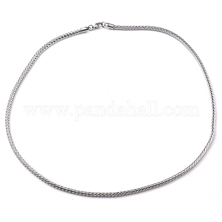 Не тускнеющие цепочки из нержавеющей стали 304 NJEW-P295-04P-1