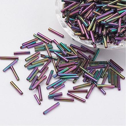 Стеклярус SEED-E001-9mm-83#-1