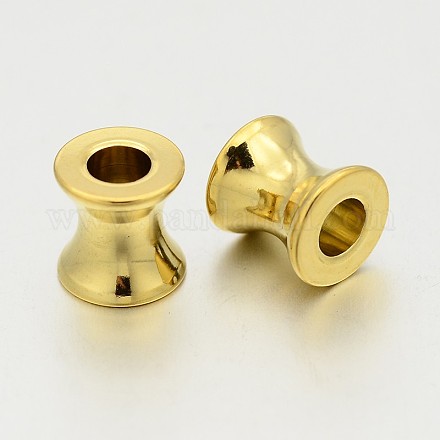 Колонна 304 нержавеющая сталь европейские бусины STAS-N062-56G-1