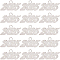 40Pcs High Quality Necklace Alloy Accessories, Number 2025, Silver, 18x33x2mm, Hole: 3mm, 40pcs/set