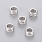 Tarnish Resistant 304 Stainless Steel Beads, Grooved Beads, Column, 10x5mm, Hole: 6mm