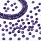 2 Strands Natural Amethyst Beads Strands, Rondelle, 8x5mm, Hole: 1mm, about 75~77pcs/strand, 14.76~14.96 inch(37.5~38cm)