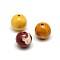 Natural Mookaite Round Beads, 16~17mm, Hole: 2mm