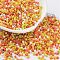 Baking Paint Glass Seed Beads, Cylinder, Dark Orange, 2x1.5mm, Hole: 1mm, about 50398pcs/pound