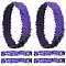 Wide Stretch Sparkling Headband, Elastic Sequin Headband, Hair Accessories for Girls, Purple, 172x29x1.4mm