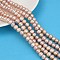 Natural Cultured Freshwater Pearl Beads Strands, Potato, Grade 4A+, Thistle, 8~9mm, Hole: 0.7mm, about 50~51pcs/strand, 34~34.8cm