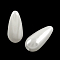 ABS Plastic Imitation Pearl Teardrop Beads, Snow, 17x7.5mm, Hole: 2mm, about 850pcs/500g