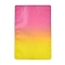 Two Tone Rectangle Plastic Zip Lock Gift Bags, Resealable Bags, Yellow, 18x12x0.014cm, Unilateral Thickness: 2.5 Mil(0.065mm)
