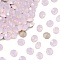 Preciosa® MAXIMA Crystal Round Stones, Czech Crystal, Dura Foiling, Round(431 11 615 Chaton), 71350 Rose Opal, SS39(8.15~8.4mm)