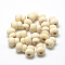 Unfinished Wood Beads, Natural Wooden Beads, Gourd Shaped, Cornsilk, 12x10mm, Hole: 3.5mm