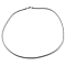 Non-Tarnish 304 Stainless Steel Chain Necklaces, Snake Chain, Stainless Steel Color, 23.94 inch(60.8cm)