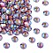 Preciosa® MAXIMA Crystal No Hotfix Flatback Stones, Czech Crystal, Dura Foiling, Round(438 11 615 Chaton Rose), 90110 200 Ruby AB, SS16(3.8~4mm)