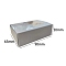 Rectangle Kraft Paper Necklace Earring Storage Gift Boxes with Clear Visible Window, Gift Packaging Case, Silver, 9x6.5x3cm