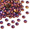 Preciosa® MAXIMA Crystal No Hotfix Flatback Stones, Czech Crystal, Aluminium Layer, Round(438 11 615 Chaton Rose), 00030 299 Volcano, SS10(2.7~2.9mm)