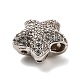Латунные микро проложить кубический цирконий шарик KK-L229-034P-2
