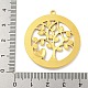 Подвески из нержавеющей стали 304 с ионным покрытием (IP) STAS-U007-03C-G-3